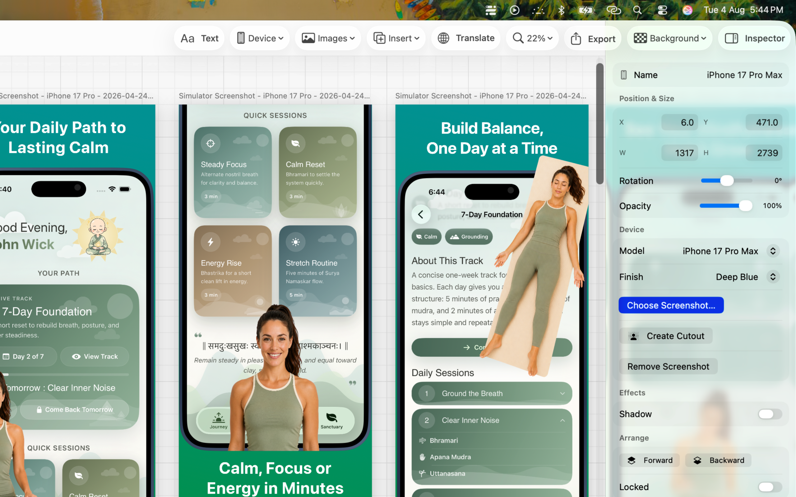 FrameLoom device mockup editor